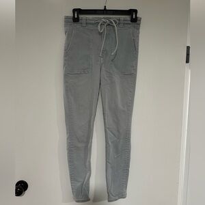 American Eagle Super High Stretch Skinny Jeans with tie around waist